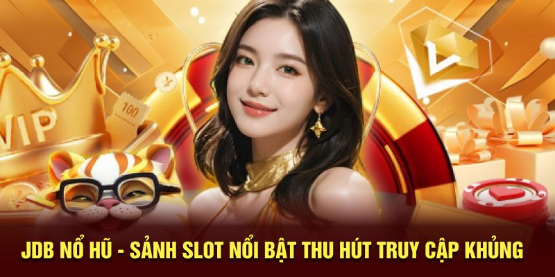 JDB nổ hũ - Sảnh slot nổi bật thu hút truy cập khủng